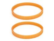 Unique Bargains 2pcs Wood Working Electric Planer Drive Driving Belt for Mikita 1911B