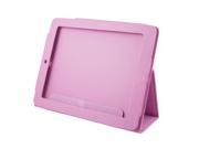 Unique Bargains Flannel Lining Closure Ultra Pink Case for iPad