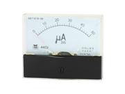 Measurement Tool Analog Panel Ammeter Gauge DC 0 50uA Measuring Range