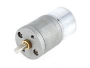 Unique Bargains DC 6V 40RPM 2 Terminal Soldering Cylindrical Gearhead Electric Motor
