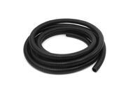 25mm Plastic Flexible Wiring Harness Casing Corrugated Hose Tube 16.4Ft