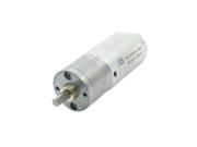 Unique Bargains DC 24V 140rpm Output High Torque Cylinder Shaped Electric Gearbox Motor