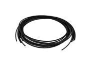 5 Pcs 3Ft 1mm Dia Heat Shrinkable Tube Wire Sleeve Shrinking Tubing Black