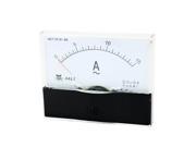 44L1 AC 0 15A Class 1.5 Accuracy Clear Rectangle Panel Analog Ammeter Gauge
