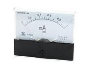 Measurement Tool Analog Panel Ammeter Gauge DC 0 1mA Measuring Range