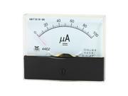 Measurement Tool Analog Panel Ammeter Gauge DC 0 100uA Measuring Range