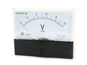Measurement Tool Analog Panel Voltmeter AC 0 10V Measuring Range