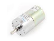 DC 12V 50 RPM Speed 6mm Dia Shaft Magnetic Gearbox Electric Geared Motor