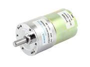 DC 24V 2 Terminal 50RPM Magnetic Electric Gearbox Gear Box Motor for DIY Toys