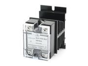 4 20mA to AC 28 280V 50A Single Phase Solid State Relay w Aluminum Heat Sink