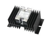 SSR 40LA 4 20mA to AC28 280V 40A One Phase Aluminum Heatsink Solid State Relay