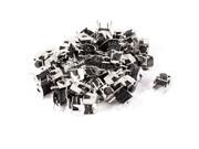 Unique Bargains 50 Pieces 6x6x6mm Tactile Tact Push Button Momentary Switch DC 50V 1.2A