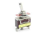 ON OFF ON SPDT 3 Screw Terminal Rocker Type Toggle Switch AC 250V 15A E TEN1122