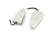 2Pcs SPDT 1NO 1NC Momentary Control Nonslip Electric Foot Pedal Switch 380V 15A