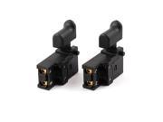 2 Pcs AC 250V 10A DPST Momentary Trigger Switch for Dragon Electric Hammer