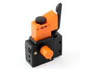 Electric Hand Drill Speed Control Lock on Type Trigger Switch AC 250V 6A