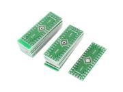 10 Pcs QFN32 to QFN40 Double Sides 0.5mm Pitch DIP PCB Adapter Converter Plate