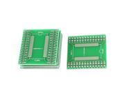 Unique Bargains 10 x SMD TSSOP56 SOP56 0.635mm to 0.8mm Pitch IC DIP PCB Adapter Plate Board
