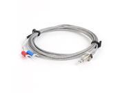 Unique Bargains Celsius Range 0 400C 1.5m 5ft Length Control Temperature Thermocouple Sensor