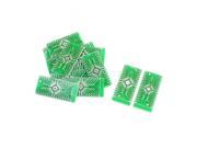 15PCS QFN32 QFP32 to DIP32 Double Sided Adapter PCB Converter Plates