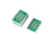 Unique Bargains 10 x SMD SSOP16 SOP16 0.65mm to 1.27mm IC DIP PCB Adapter Converter Plate Board