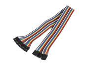 40cm 2.54mm 4 Pin Female to Female F F Jumper Wire Cable Connector 5 Pcs