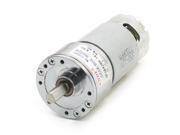 DC12V 400RPM No load Rotation Speed 110mm Length Magnetic Gearbox Motor