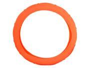 New Orange Soft Silicone Skidproof Odorless Universal Steering Wheel Cover