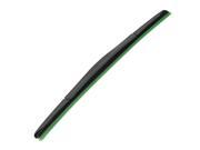 400mm 16 Long Vehicle Car Rubber Windscreen Wiper Blade Cleaning Tool Black