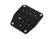 4mm Mounting Diameter Gas Clutch Brake Front Pedal Cover Black Replacement