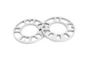 2 Pcs Aluminum Alloy 8mm Thickness Wheel Spacer Gasket for Car Auto