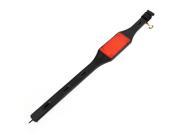 Red Plastic Reflector Anti Static Ground Earth Belt Band Black 40cm for Car