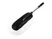Car Foam Coated Handle Microfiber Chenille Cleaning Wash Duster Brush White