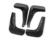 4 in 1 Car Splash Guards Front Rear Mud Flaps Set for Volkswagen Polo 2011