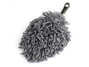 Gray Plastic Nonslip Handgrip Microfiber Chenille Car Cleaning Brush Tool