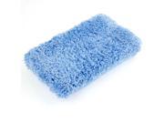 Car Blue Microfiber Retangle Shape Washing Drying Sponge Cleaner