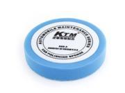Blue Rounded Honeycomb Shape Sponge Polisher Scourer Tool 6 Diameter for Car