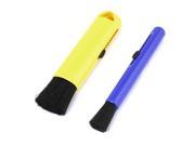 Auto Car Air Flower Vent Keyboard Dust Cleaning Retractable Brushes 2 Pcs