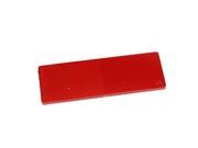 Car Motorcycle Red Rectangle Reflective Sticker Decal Ornament