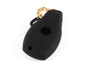 Black Vehicles Silicone Remote Key Holder Cover for Benz