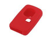 Red Silicone Car Remote Key Case Bag Fob Protector Cover for Toyota