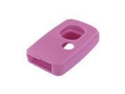 Brand New Purple Silicone Car Key Holder Fob Cover Case for Toyota