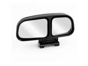 Car Black Plastic Left Side Adjustable Wide Angle Reverse Rear View Mirror