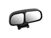 Black Plastic Right Side Rear View Blind Spot Auxiliary Mirror for Auto Car