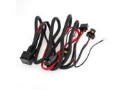 Pair Xenon HID Conversion Kit Relay Wiring Harness Wire Upgrade Pack for H4