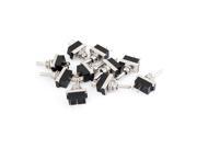 Unique Bargains 10 x Vehicle Car 2 Pins 2 Positions ON OFF Toggle Switch DC 12V 25A