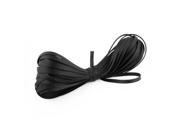 Car Audio Braided Polyester Sleeving Cable Cover Black 40m Long