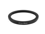67mm to 58mm 67mm to 58mm Black Step Down Ring Adapter for Camera