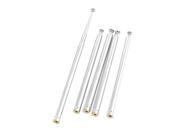 5 Pcs 310mm 12 5 Sections Telescopic Antenna Replacement for FM Radio TV