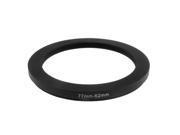77mm 62mm 77mm to 62mm Black Step Down Ring Adapter for Camera